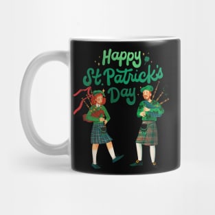 Happy St. Patrick Day - Couple Celebrate Mug